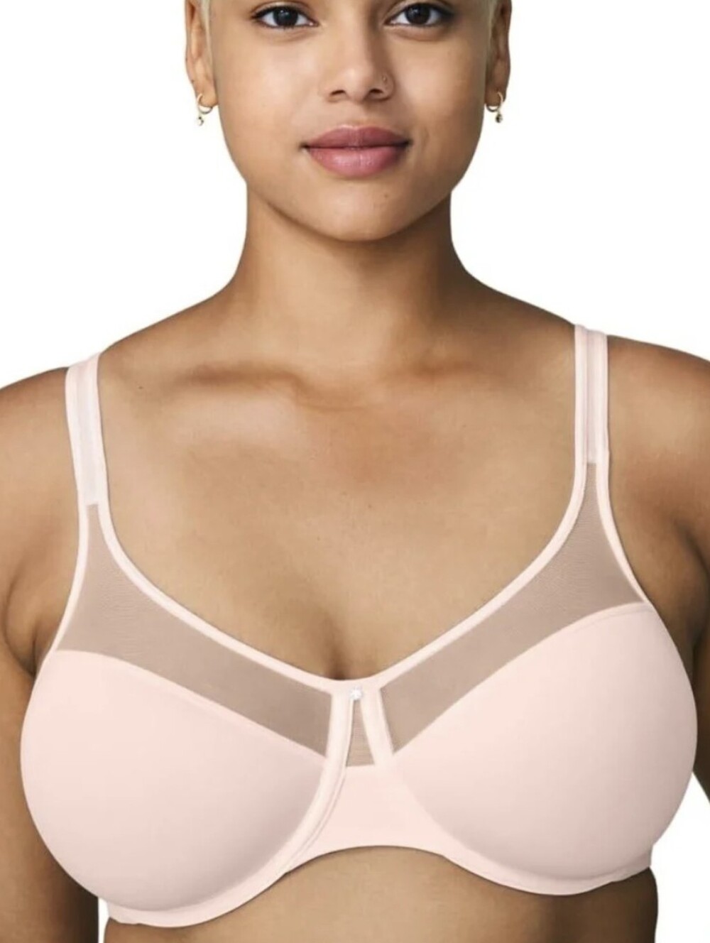 NEW Wonderbra Comfort-U Design Full-Support Beige-Blush Style 7434, 38DD